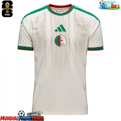 Camiseta Argelia Primera Equipación Replica Mundial 2026 mangas cortas